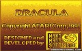 Dracula - The Undead - Atari Lynx