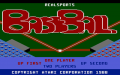 Realsports Baseball - Atari 7800